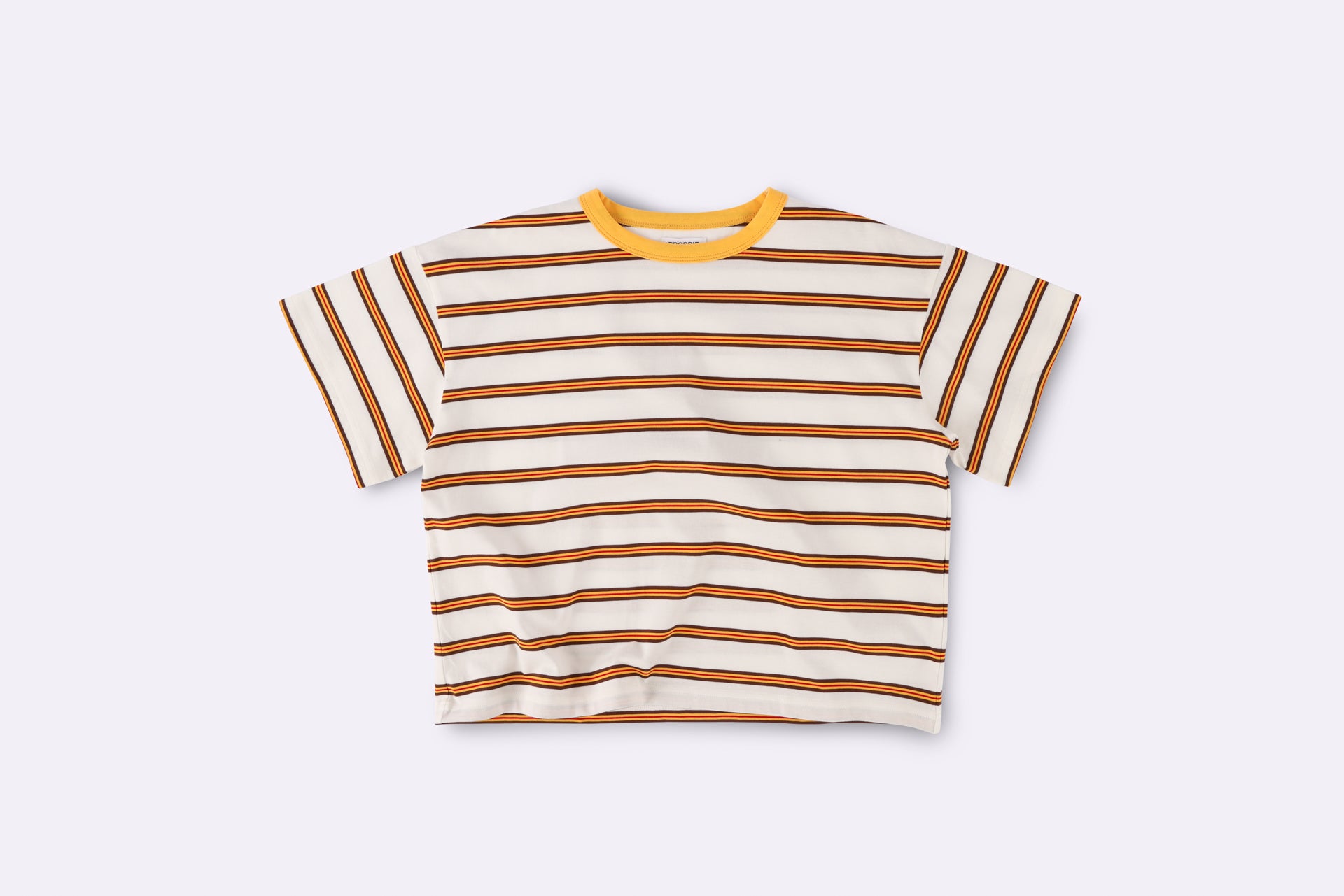 STRIPED TEE in YELLOW
