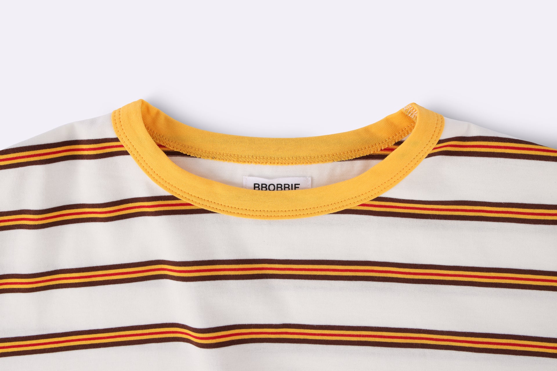STRIPED TEE in YELLOW