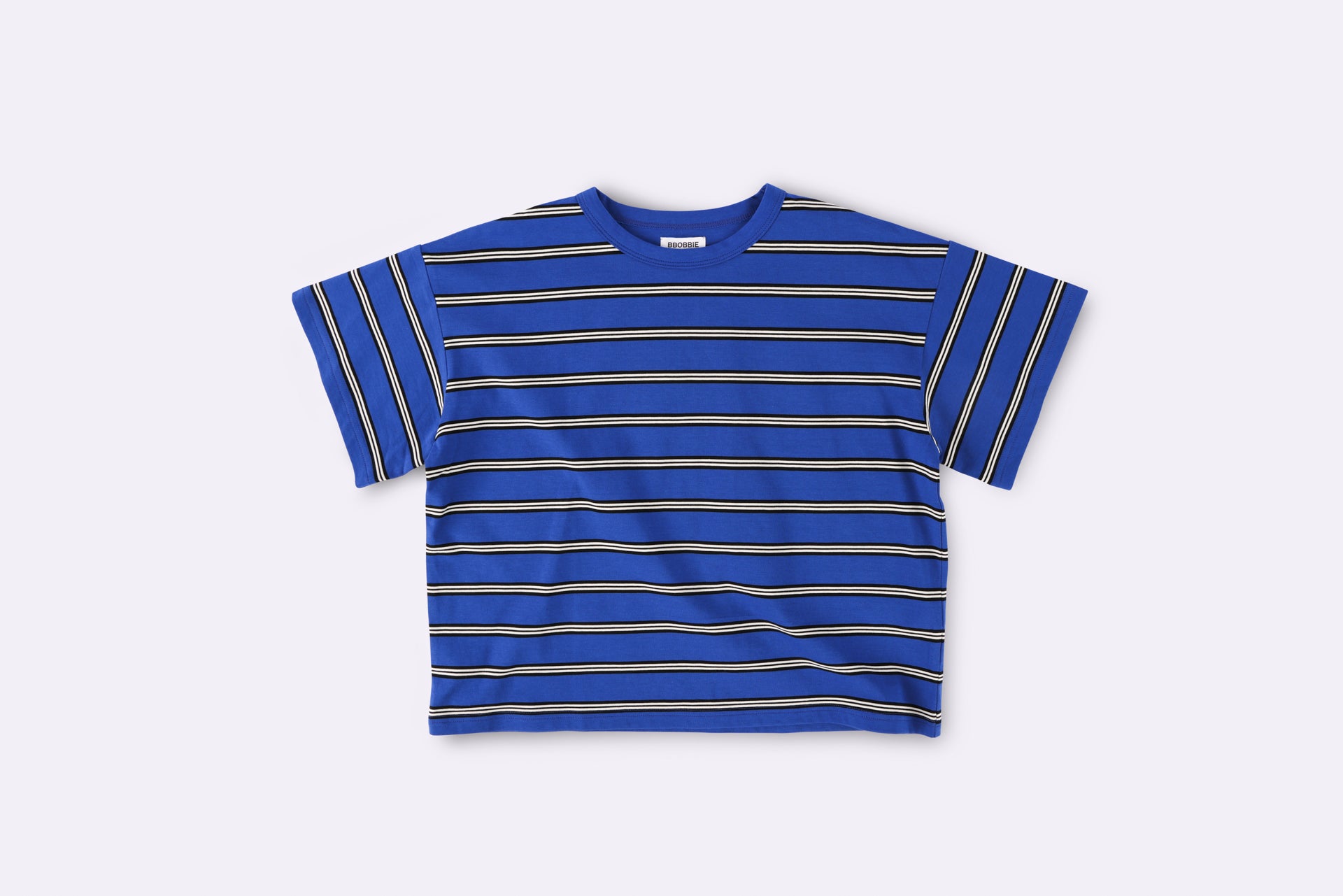 STRIPED TEE in BLUE