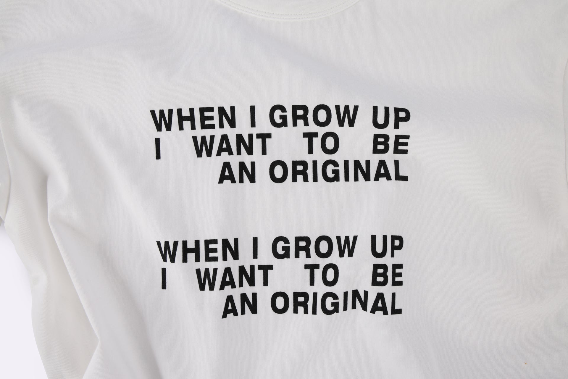 THE ORIGINAL TEE in WHITE