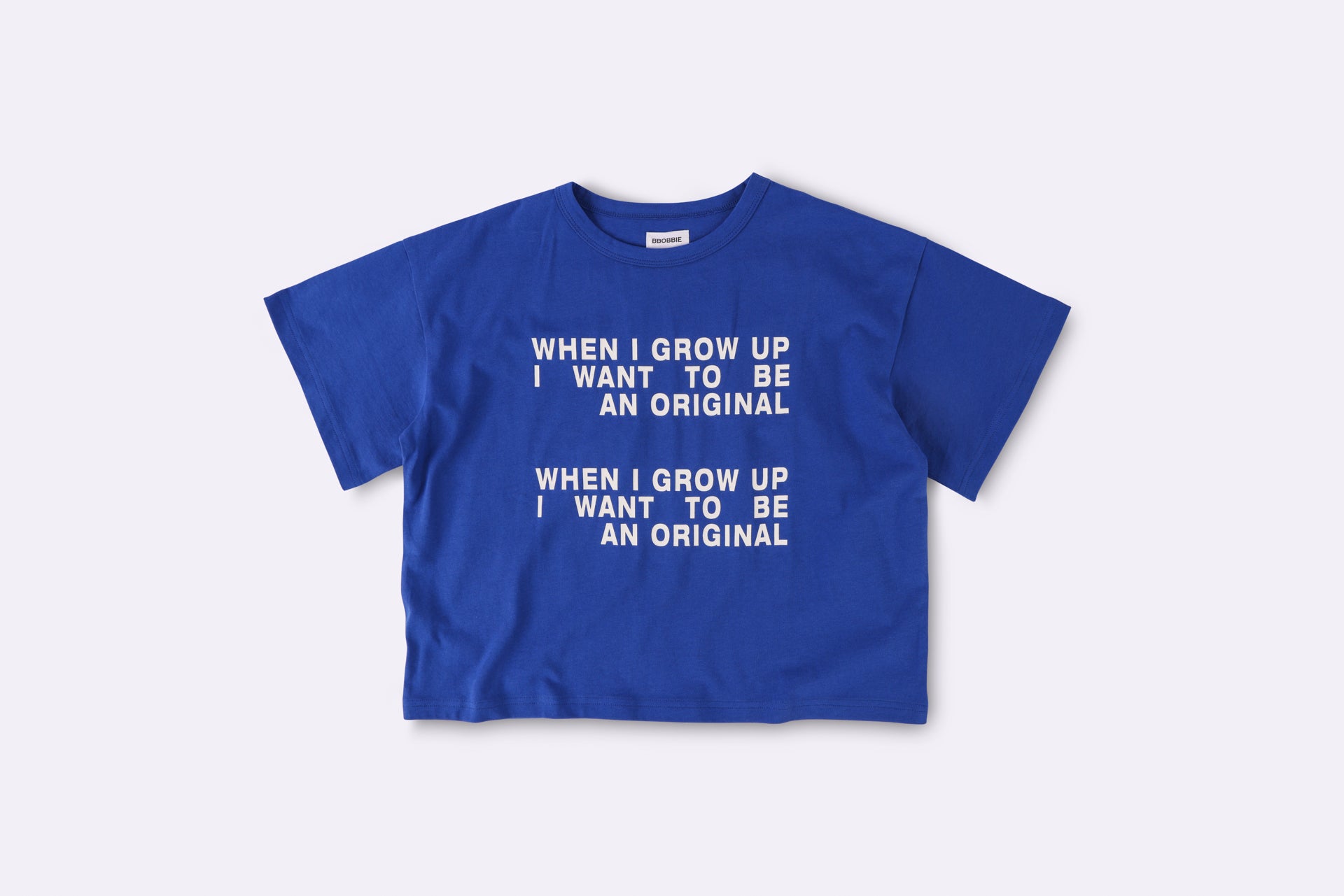 THE ORIGINAL TEE in COBALT BLUE