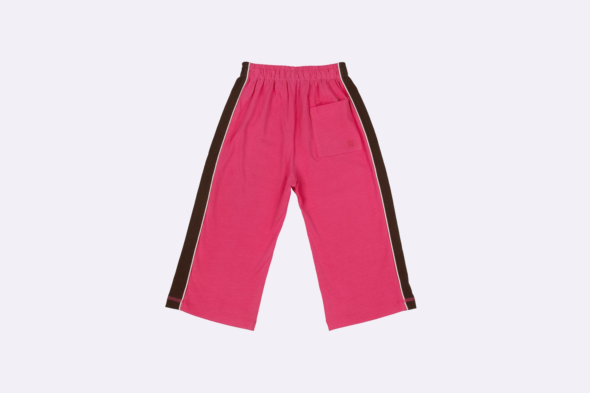TWO TONE BASE PANT in PINK/BROWN