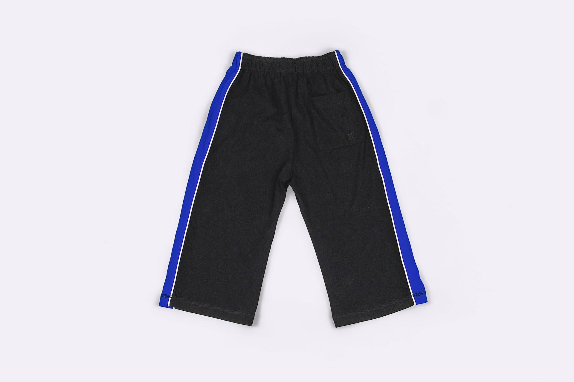 TWO TONE BASE PANT in BLACK/BLUE
