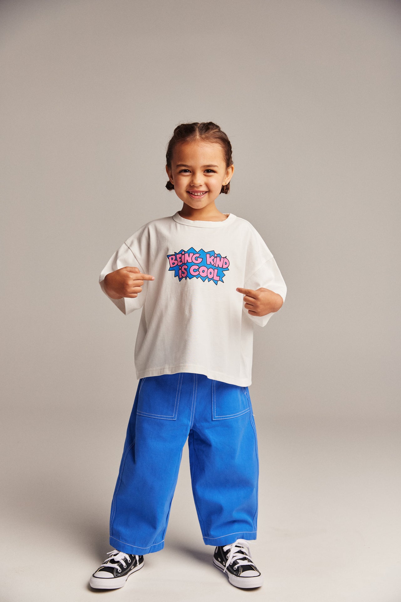 BEING KIND IS COOL TEE in WHITE