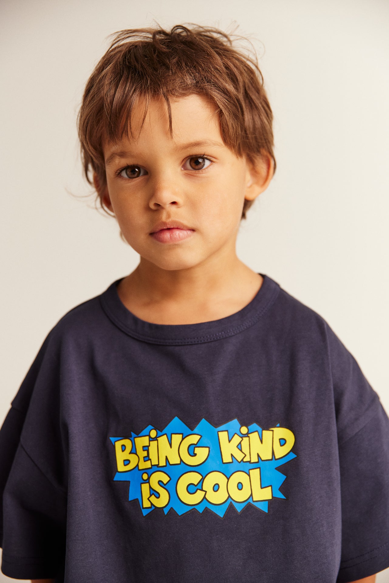 BEING KIND IS COOL TEE in DARK NAVY