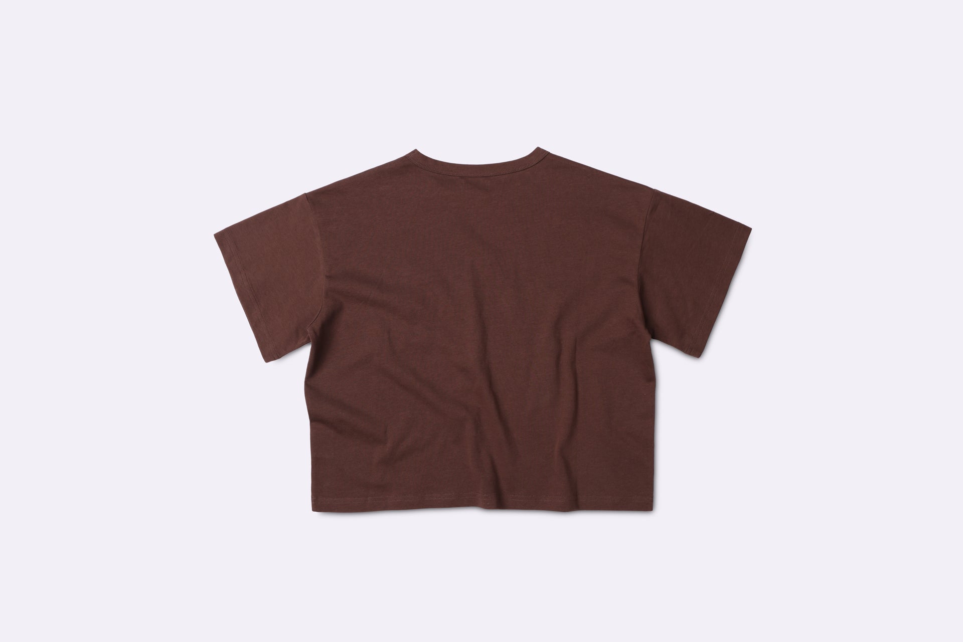 MMM TEE in BROWN/RED