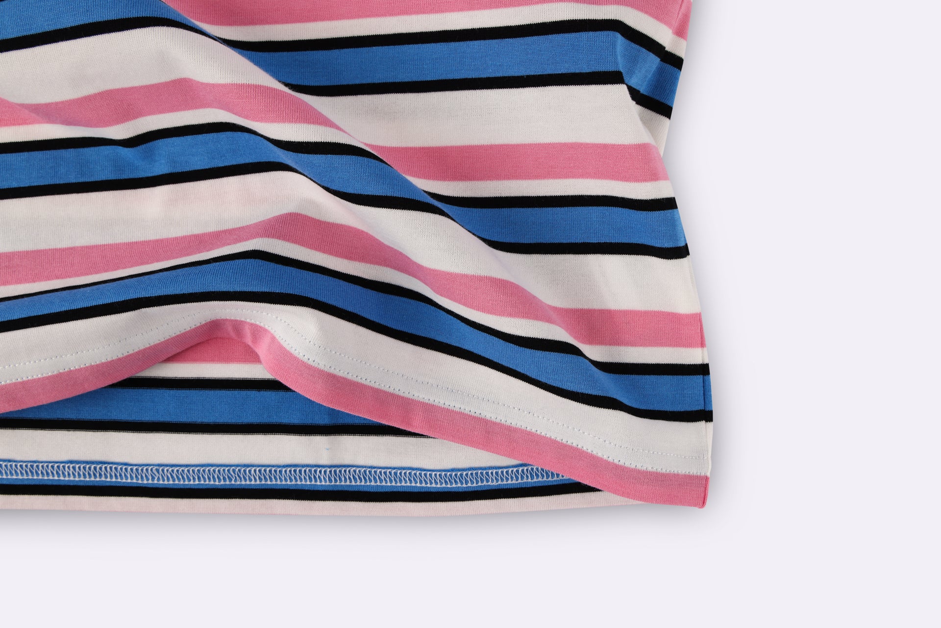 STRIPED TEE in PINK