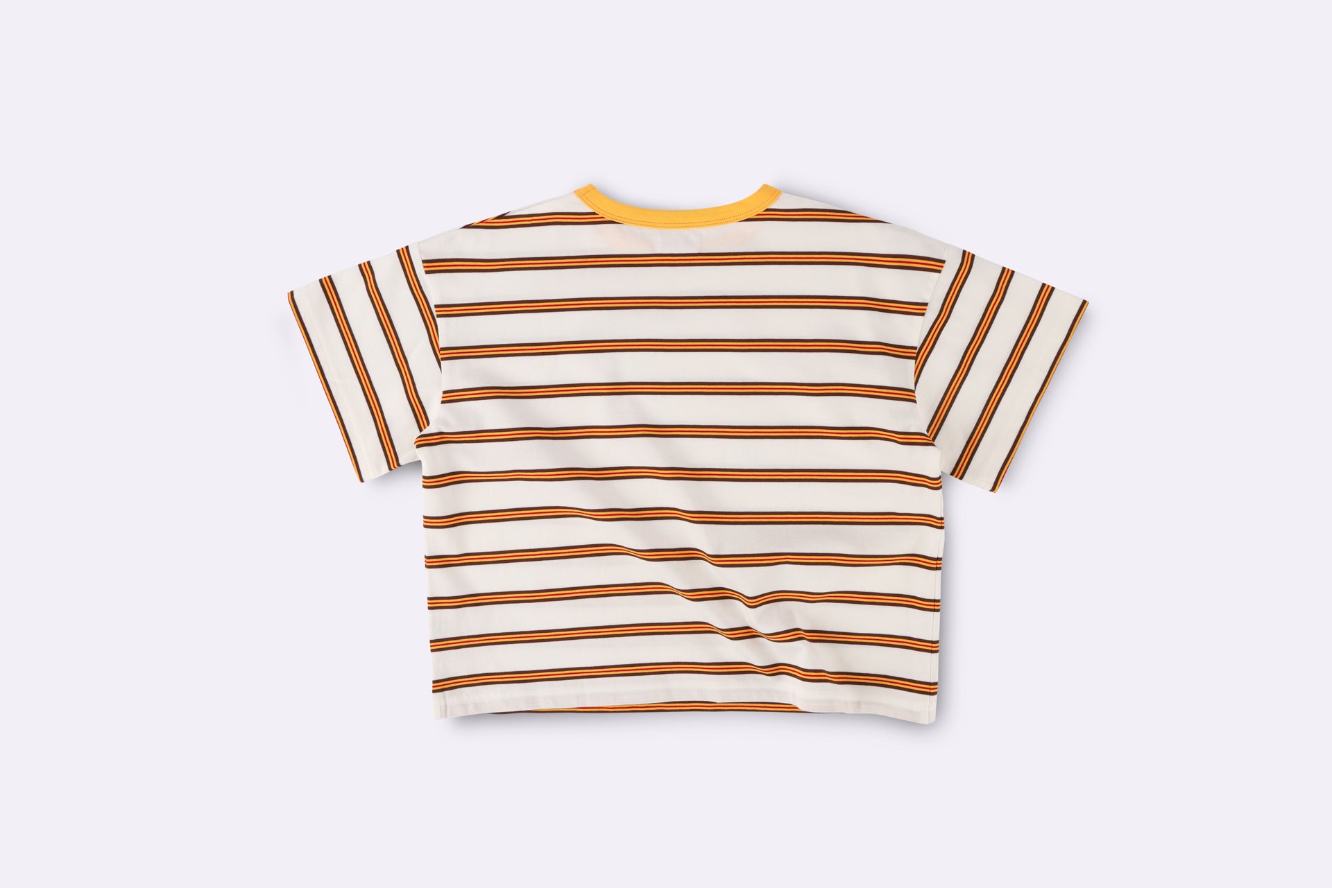 STRIPED TEE in YELLOW