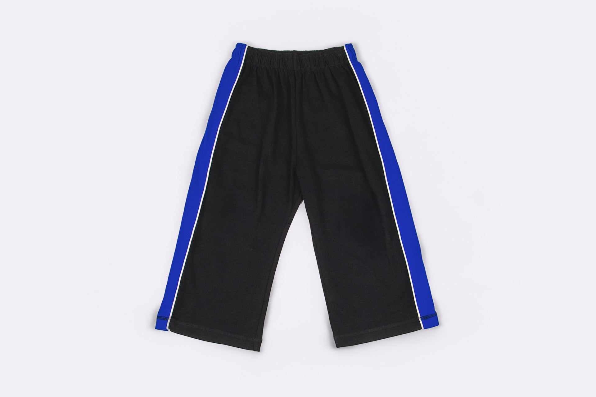 TWO TONE BASE PANT in BLACK/BLUE