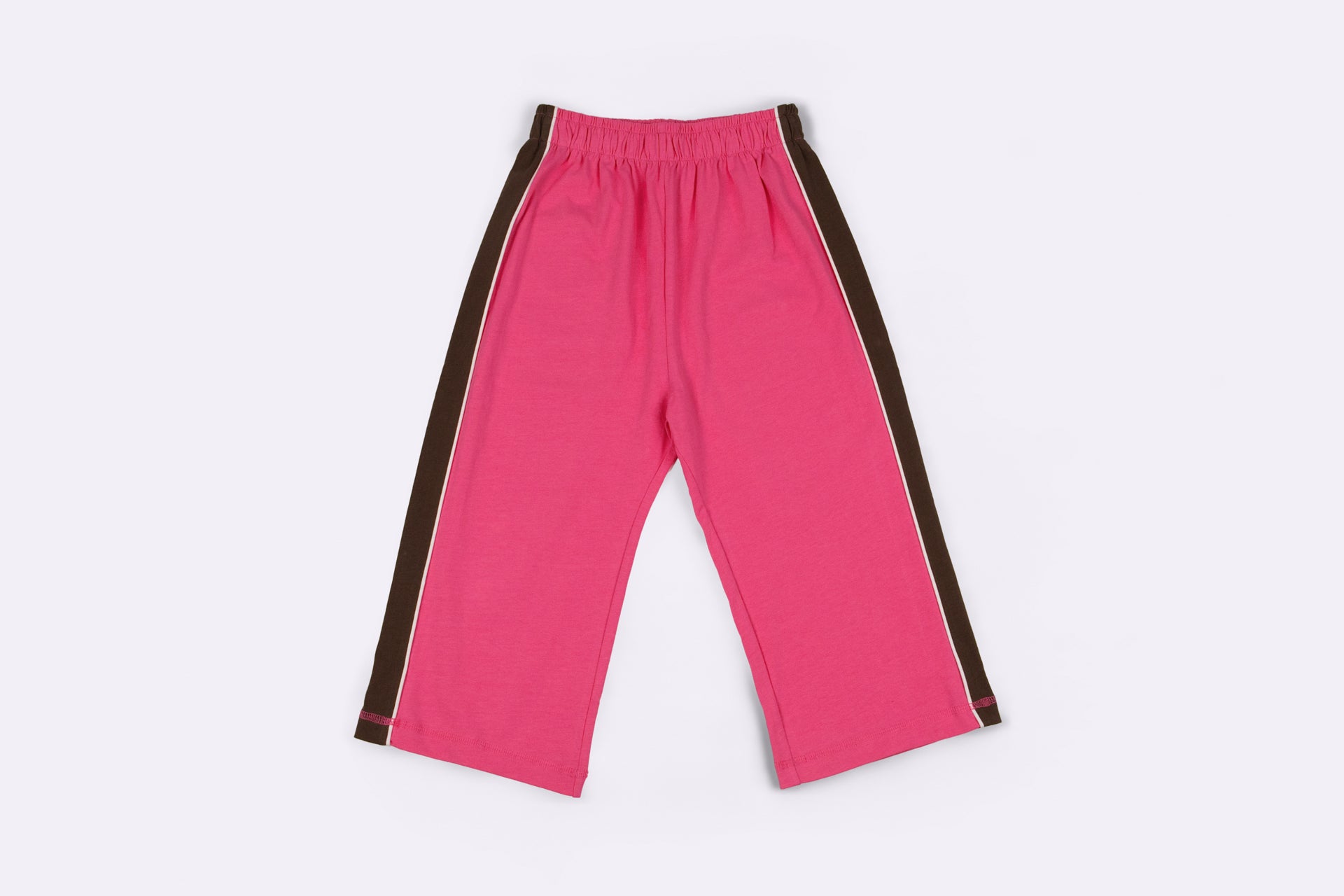 TWO TONE BASE PANT in PINK/BROWN