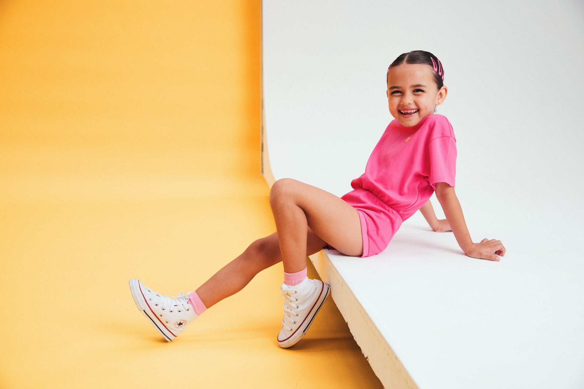 POP PLAYSUIT in PINK