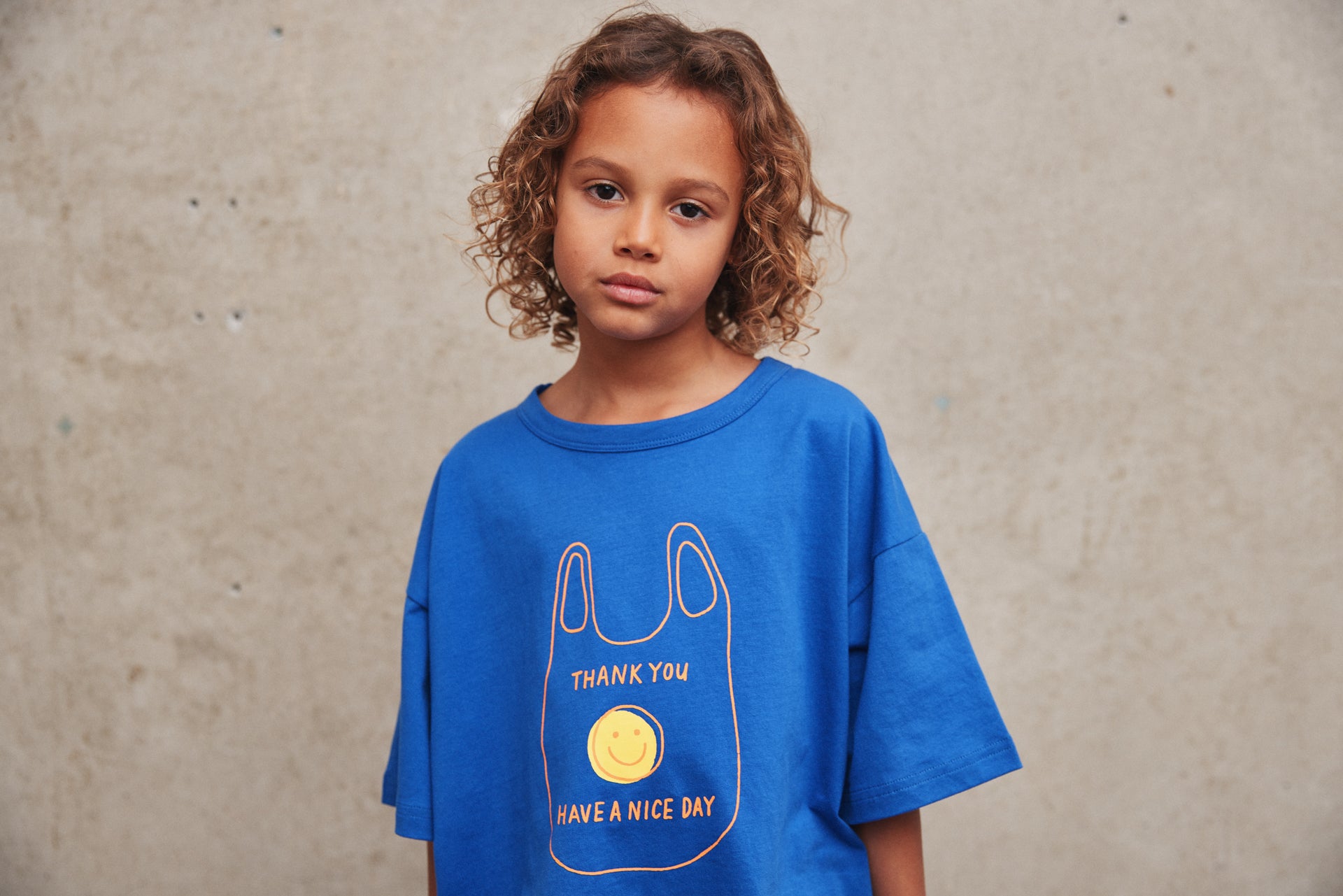THE NICE DAY TEE in BLUE