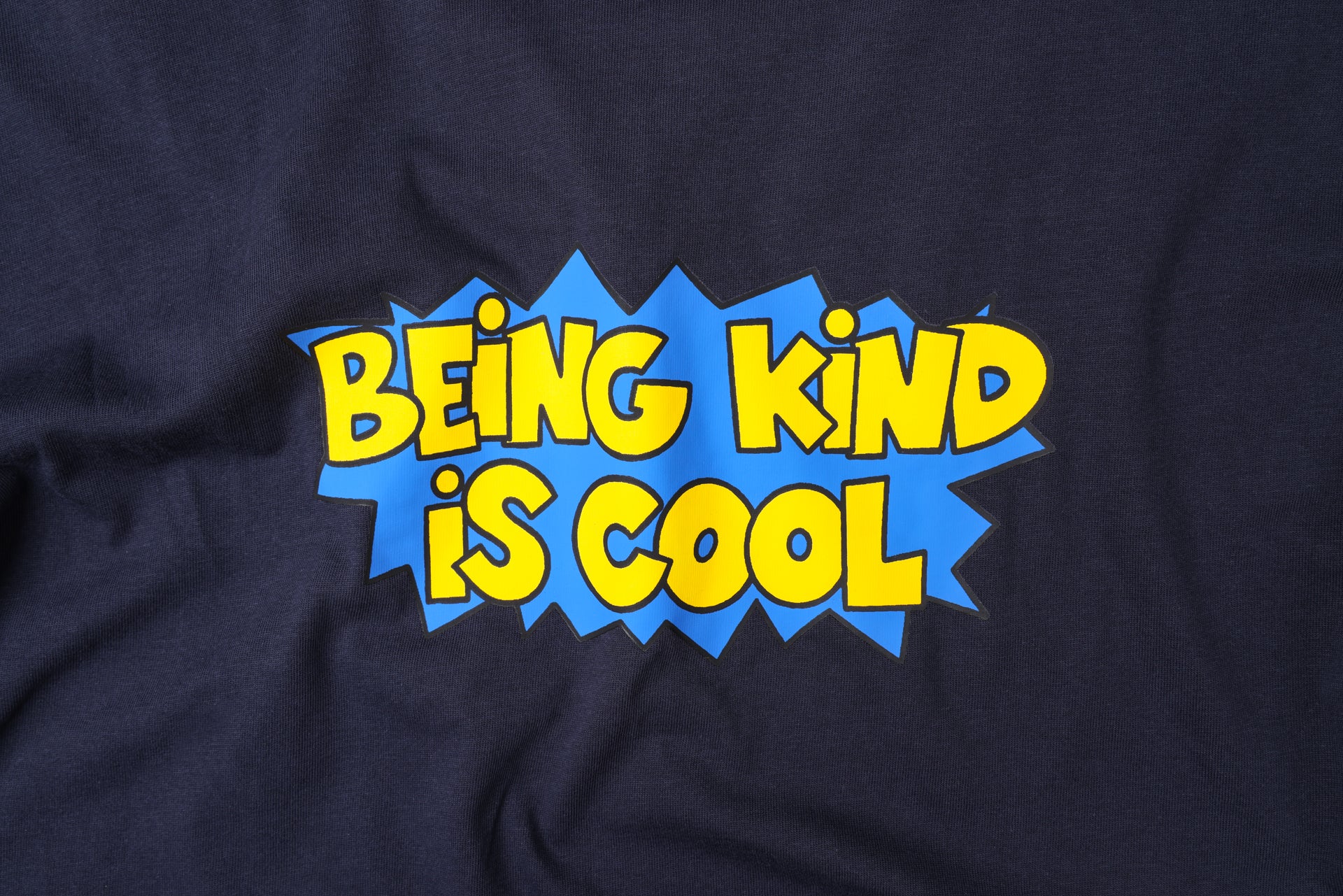 BEING KIND IS COOL TEE in DARK NAVY
