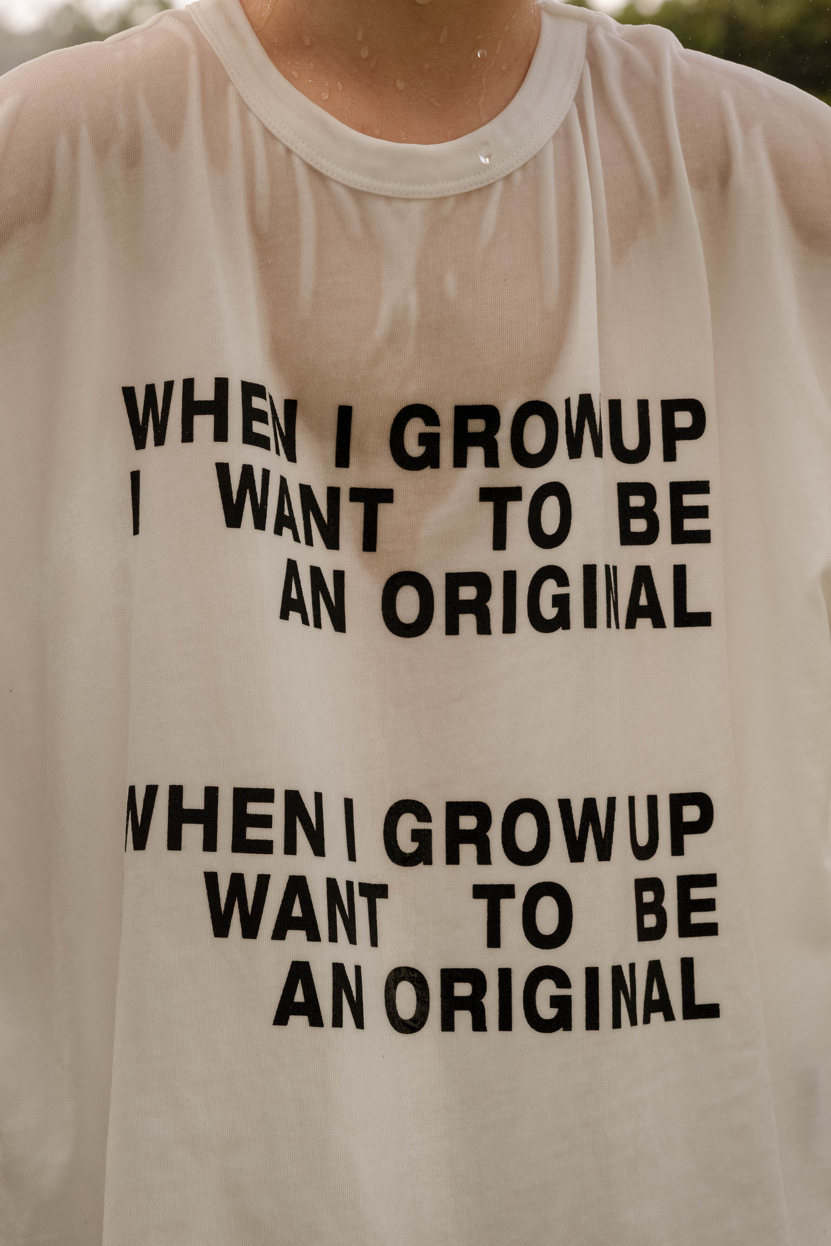 THE ORIGINAL TEE in WHITE