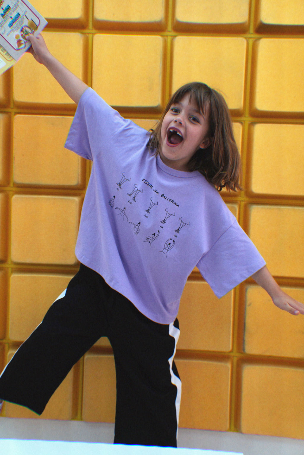 THE BALLERINA TEE in LILAC