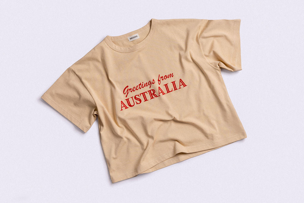THE GREETINGS TEE in DESERT