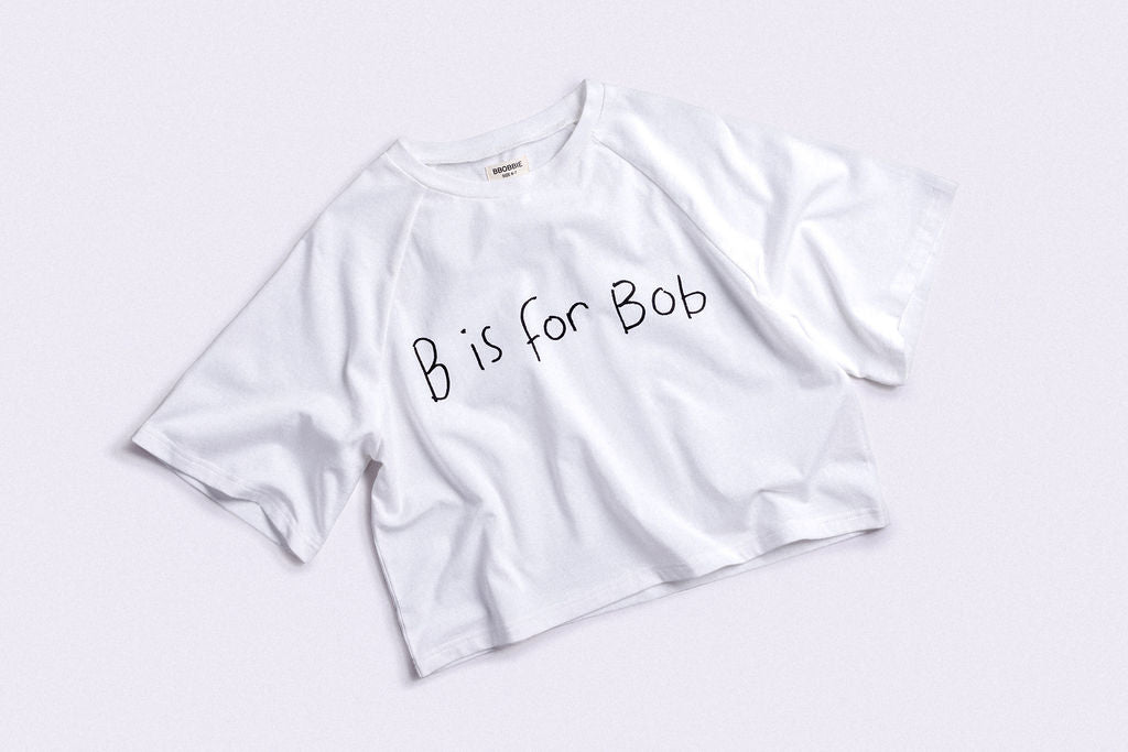 THE BOB TEE in WHITE