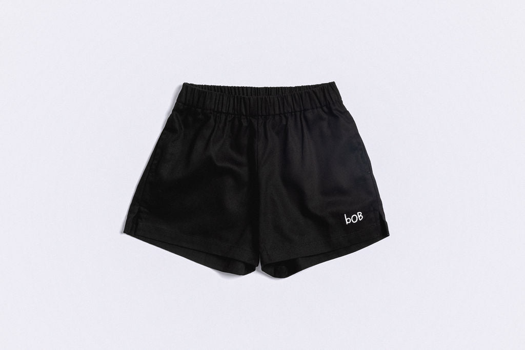 THE STAPLE SHORT in BLACK
