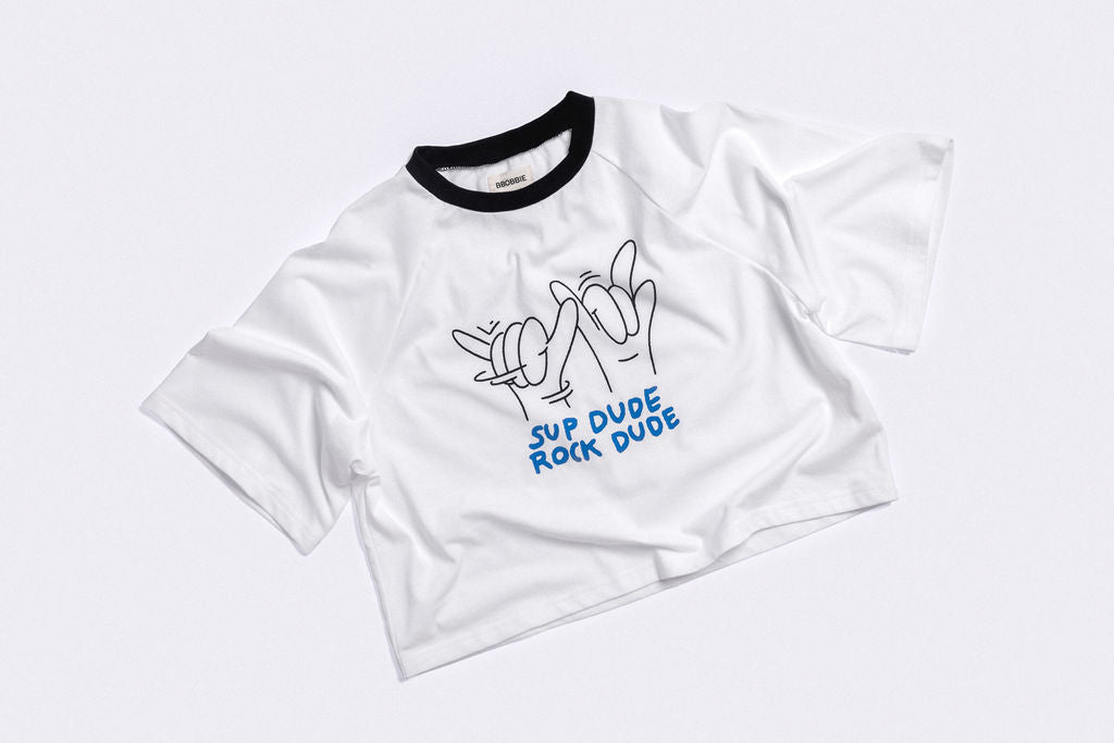 THE DUDE TEE in WHITE